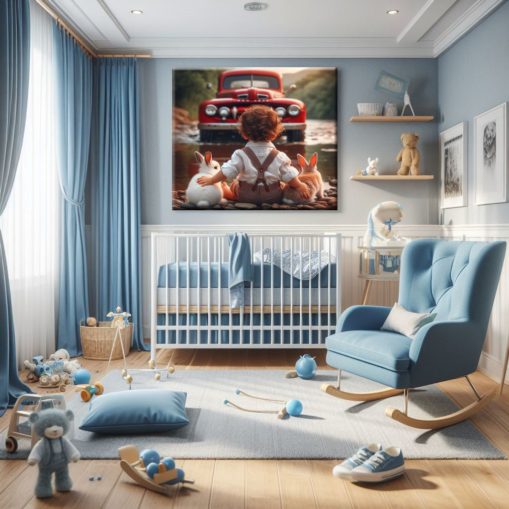 Manitoba Baby Canvas Print