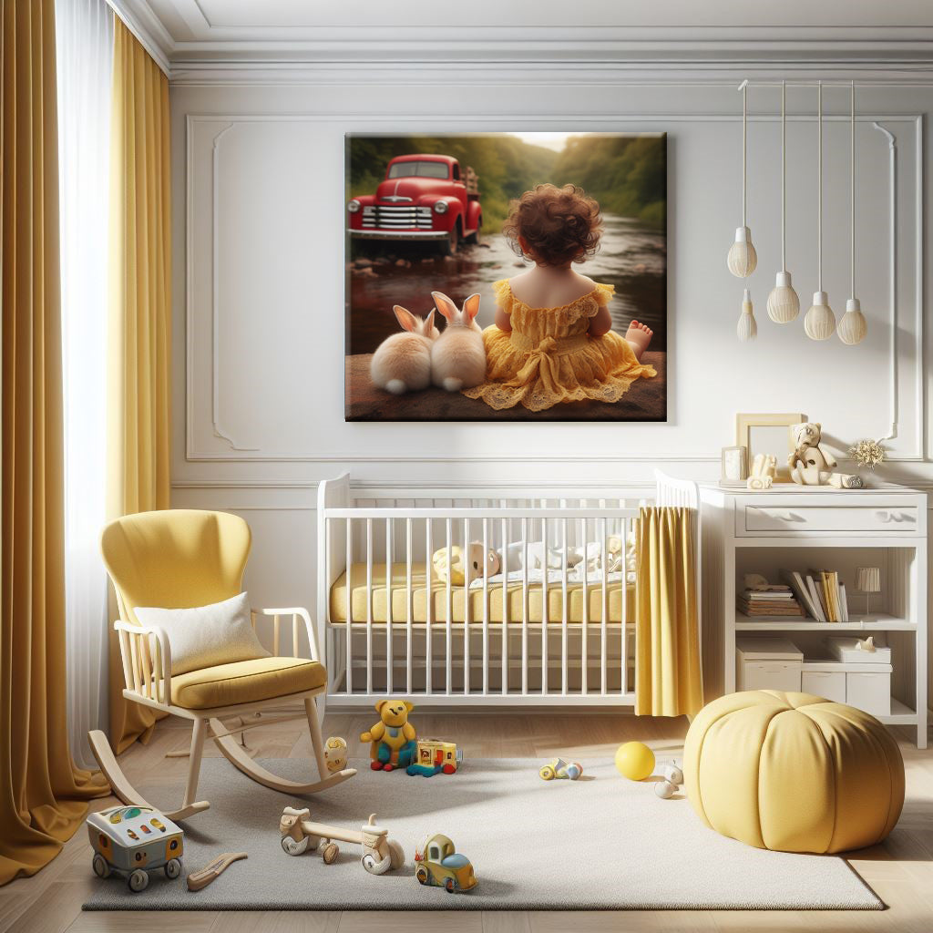 Manitoba Baby Canvas Print