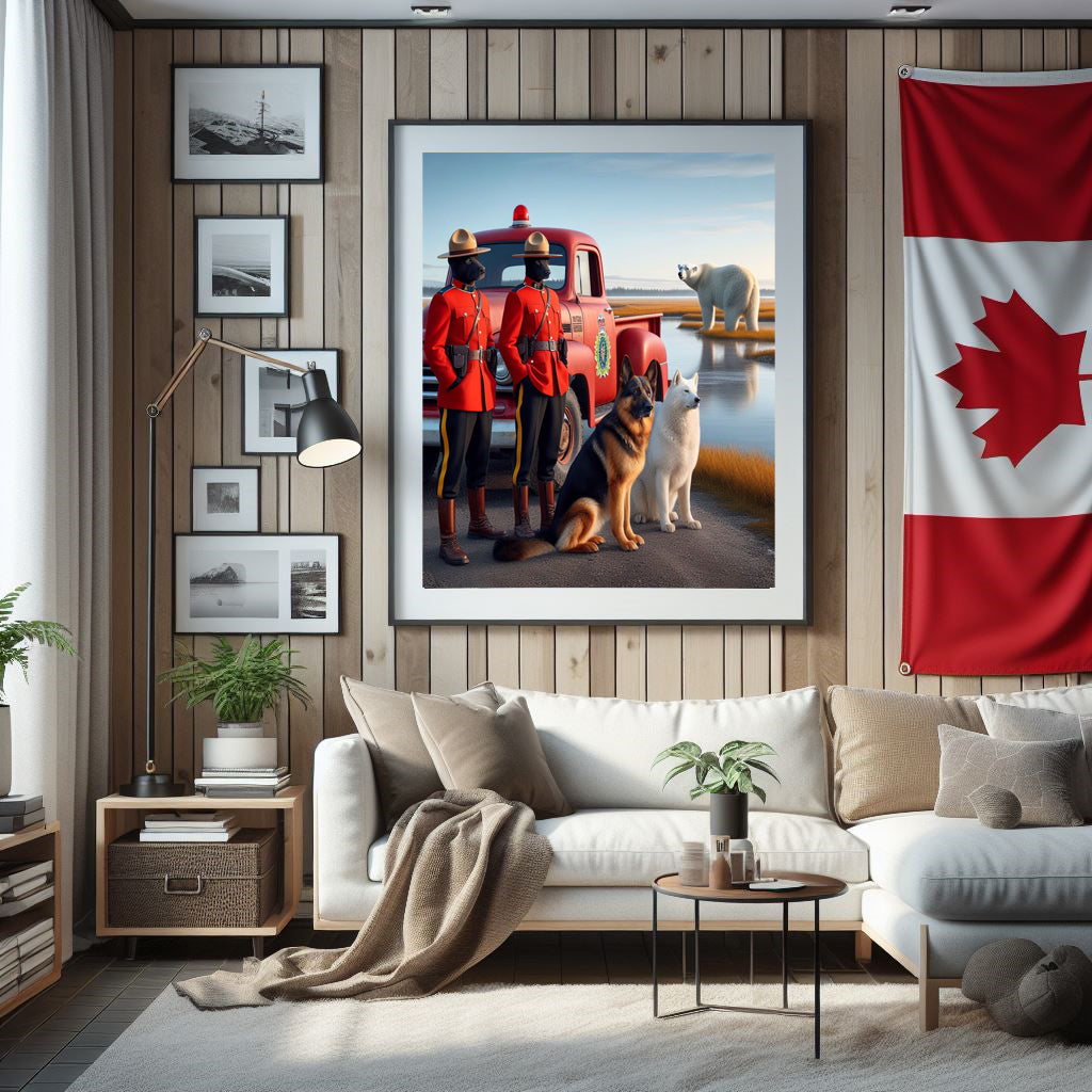 Manitoba RCMP Photo Print