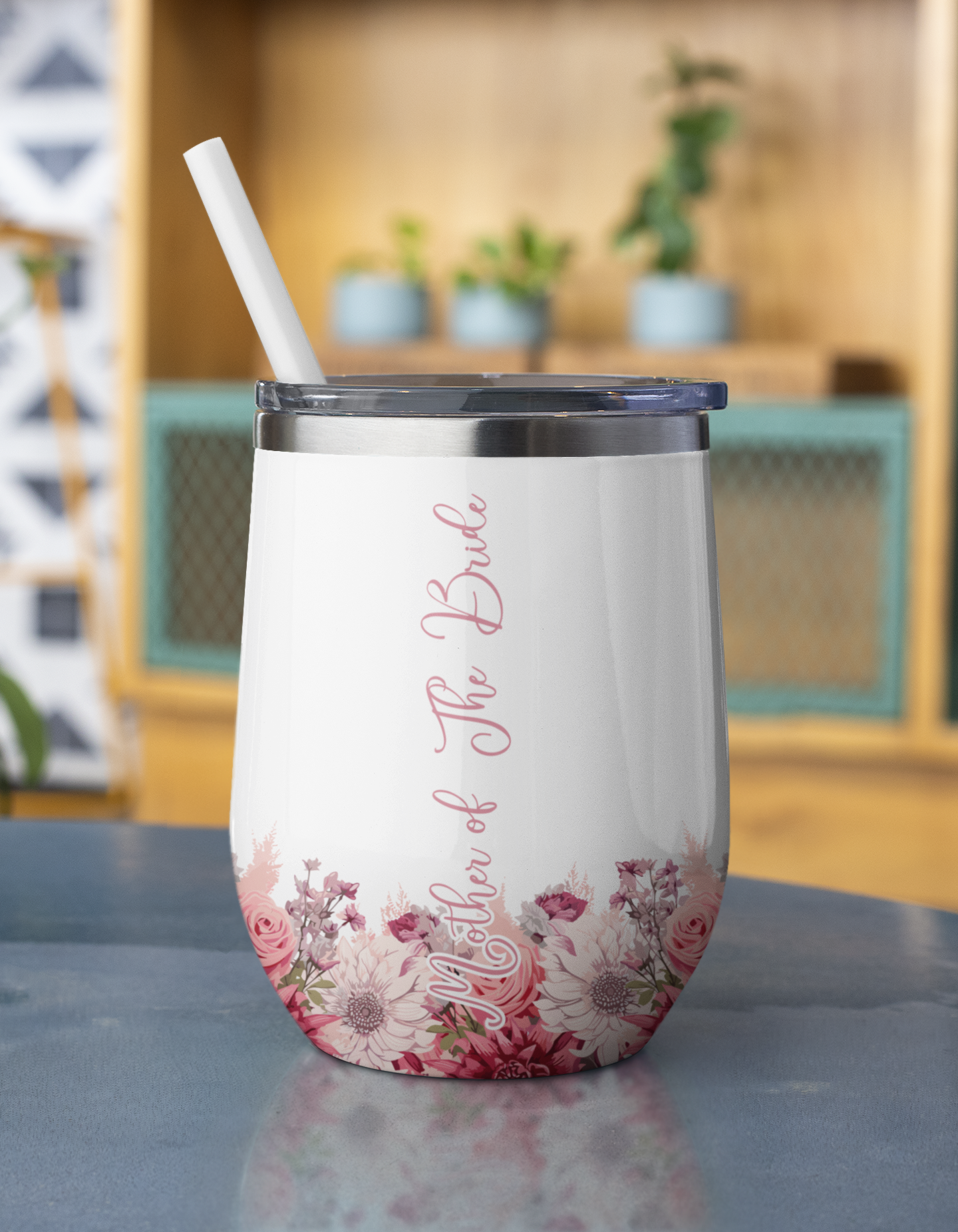 Mother Of The Bride 12 oz Wine Tumbler