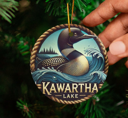 Kawartha Lake Tree Ornament