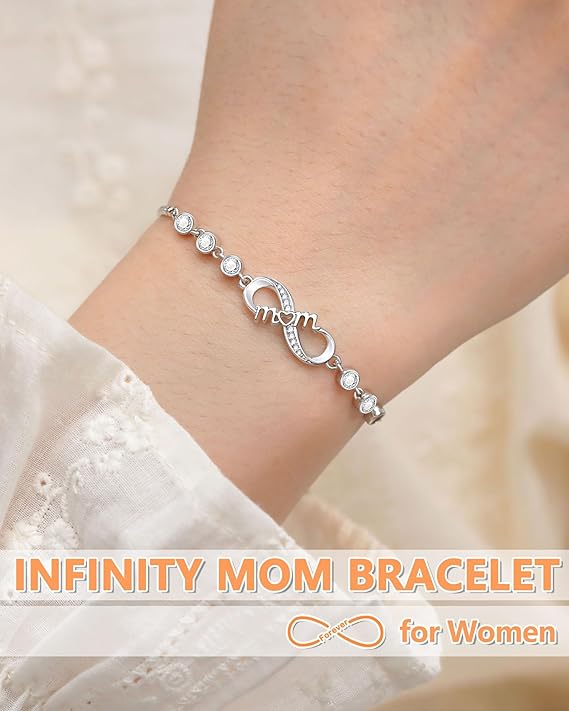 Mom Infinity Bracelet