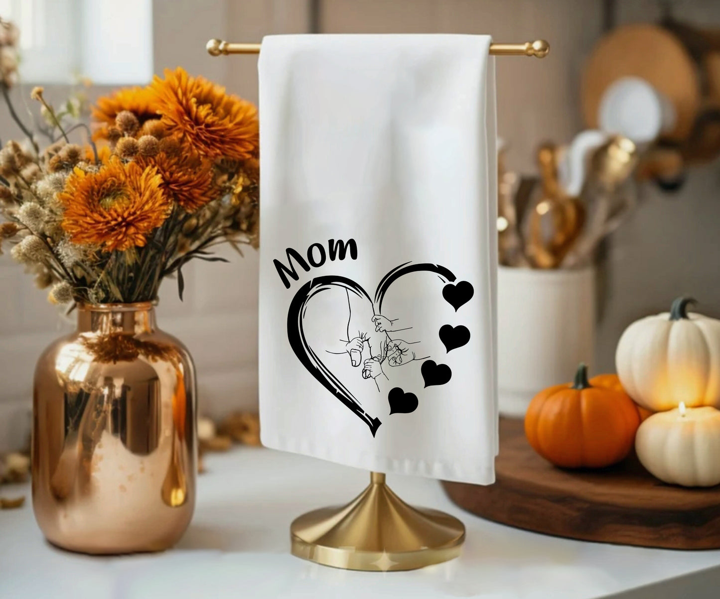 Personalized Mom Towel (up to 7 names)