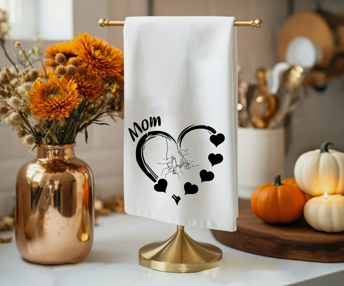 Personalized Mom Towel (up to 7 names)