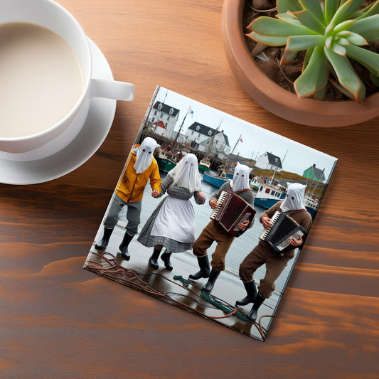 Newfoundland Mummers Coaster Design 709-15
