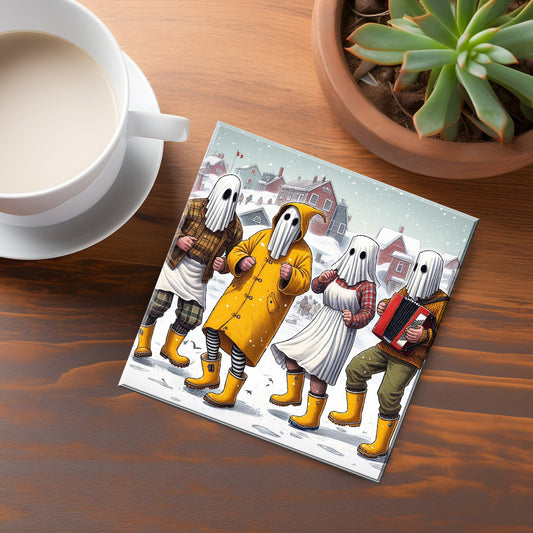 Newfoundland Mummers Coaster Design 709-2