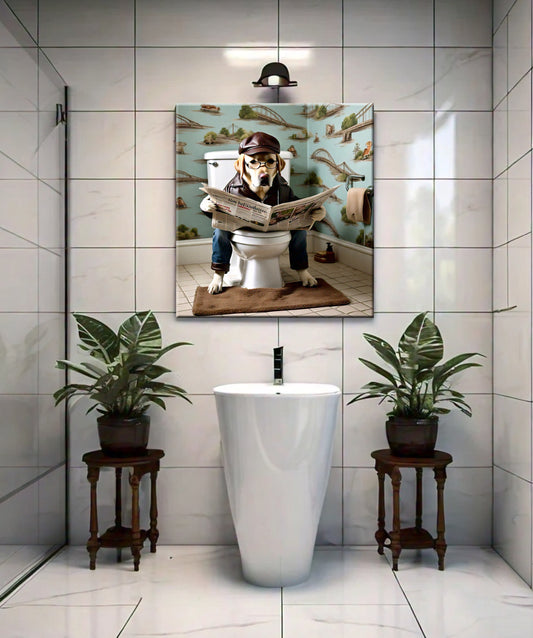 New Brunswick Dog Canvas Print