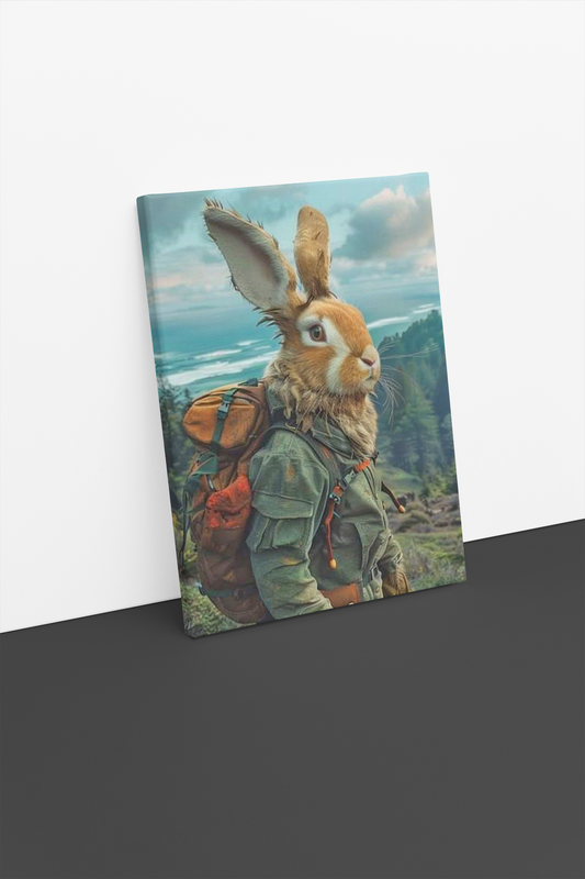 New Brunswick Bunny Canvas Print