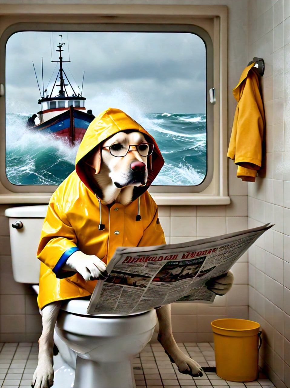 Newfoundland & Labrador Dog Photo Print