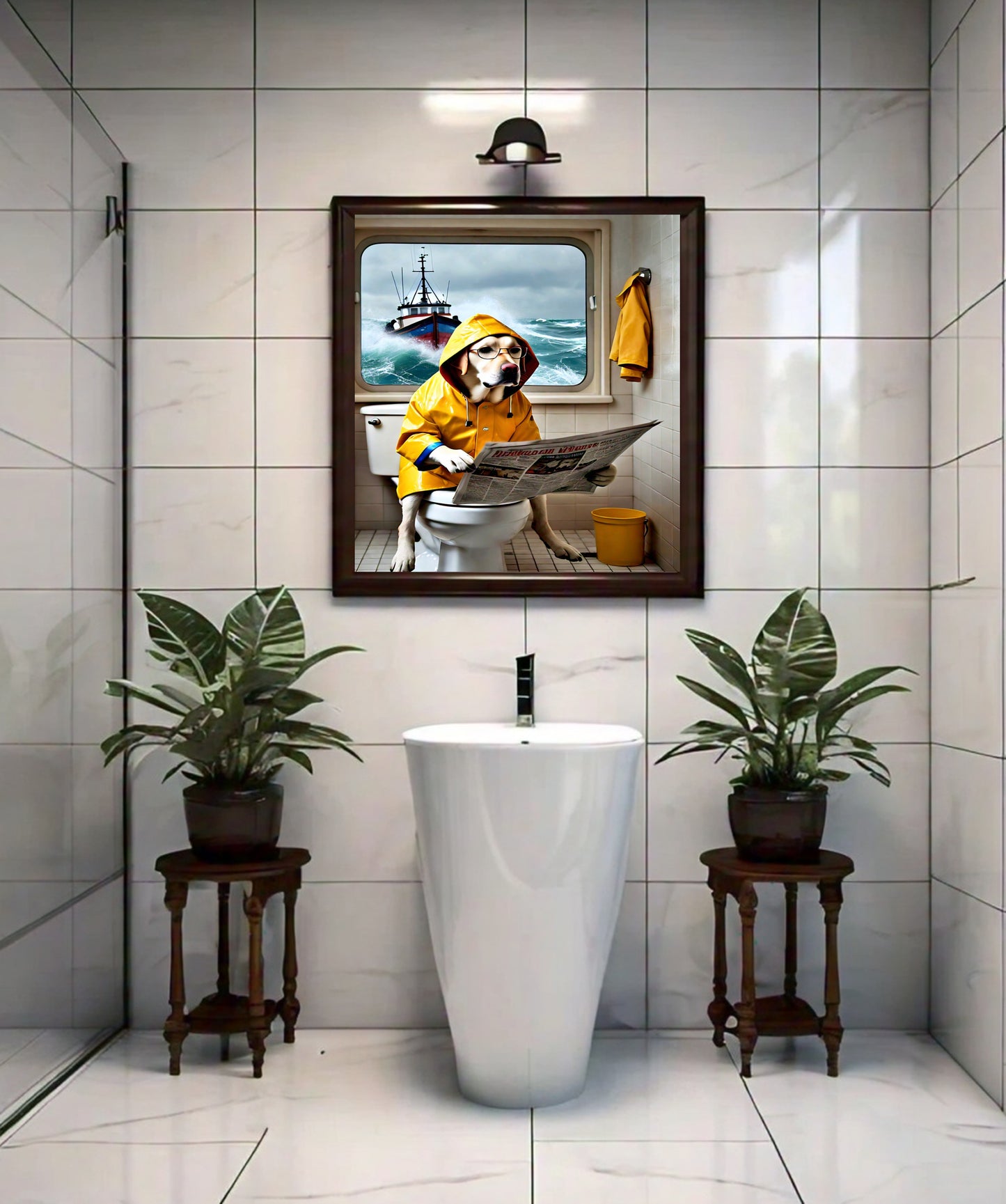 Newfoundland & Labrador Dog Photo Print