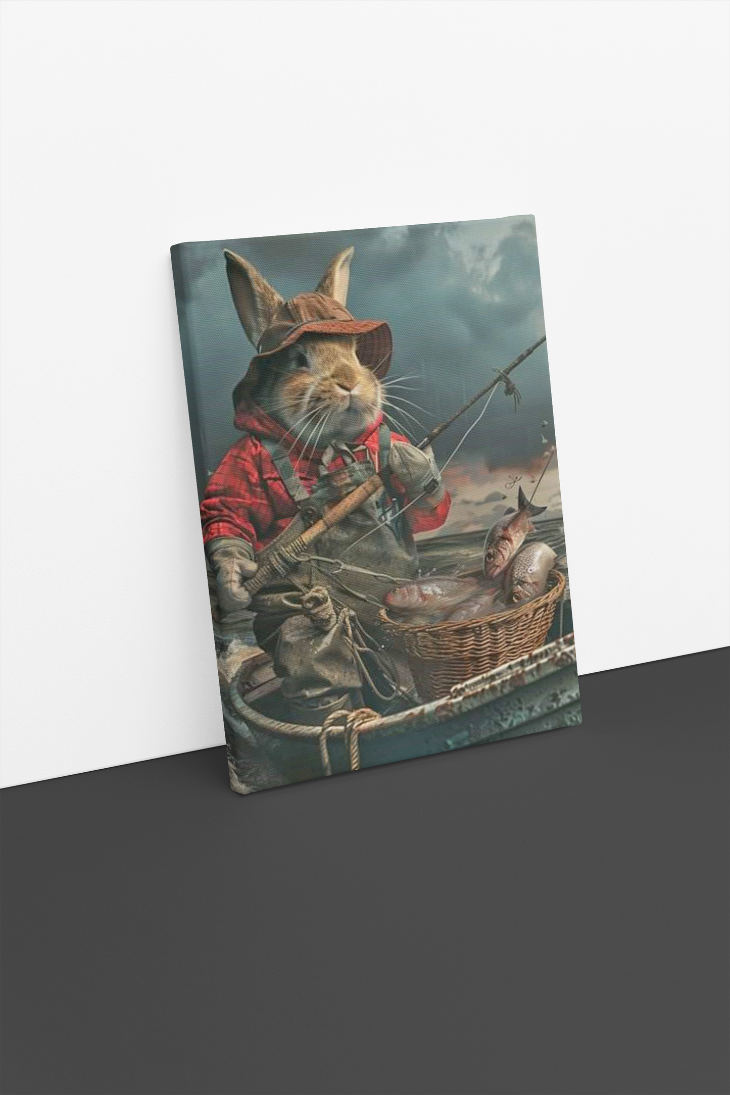 Nova Scotia Bunny Canvas Print