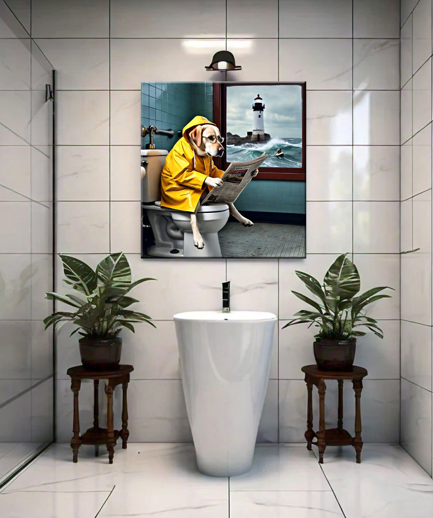 Nova Scotia Dog Canvas Print