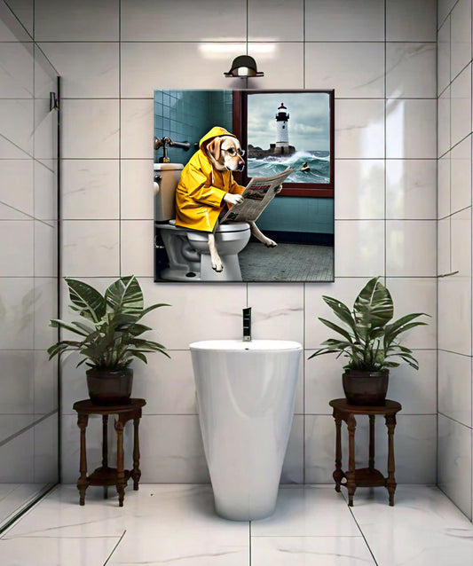 Nova Scotia Dog Canvas Print