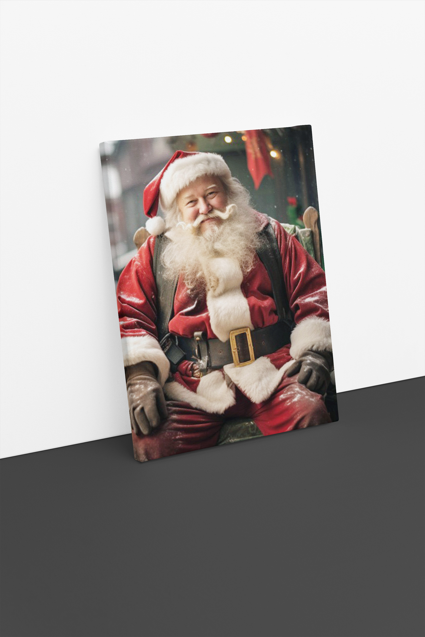 Nova Scotia Santa Canvas Print