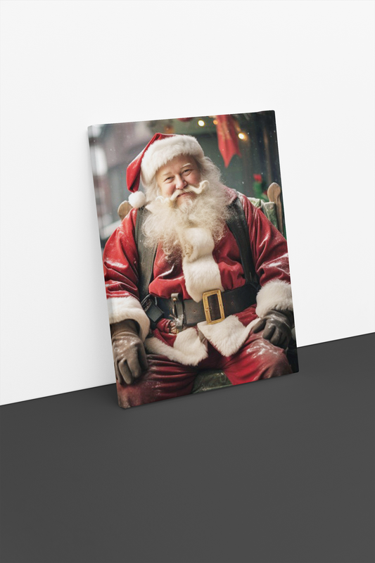 Nova Scotia Santa Canvas Print