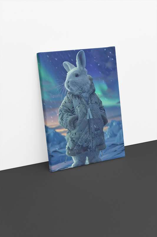 Nunavut Bunny Canvas Print
