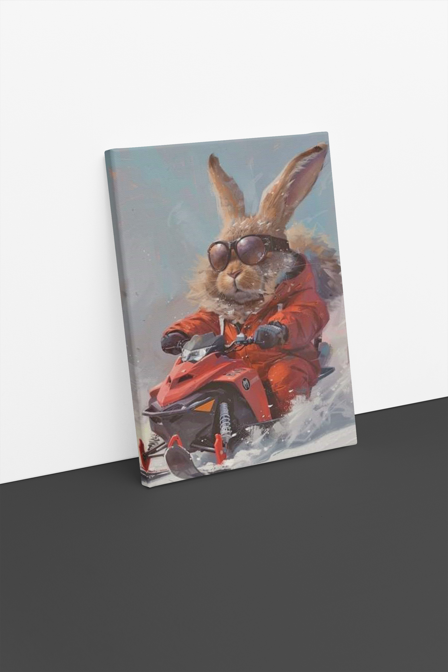 North West Territories Bunny Canvas Print