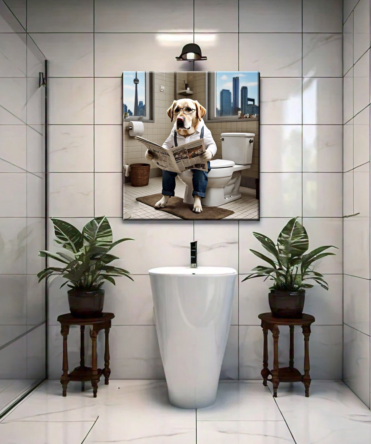 Ontario Dog Canvas Print