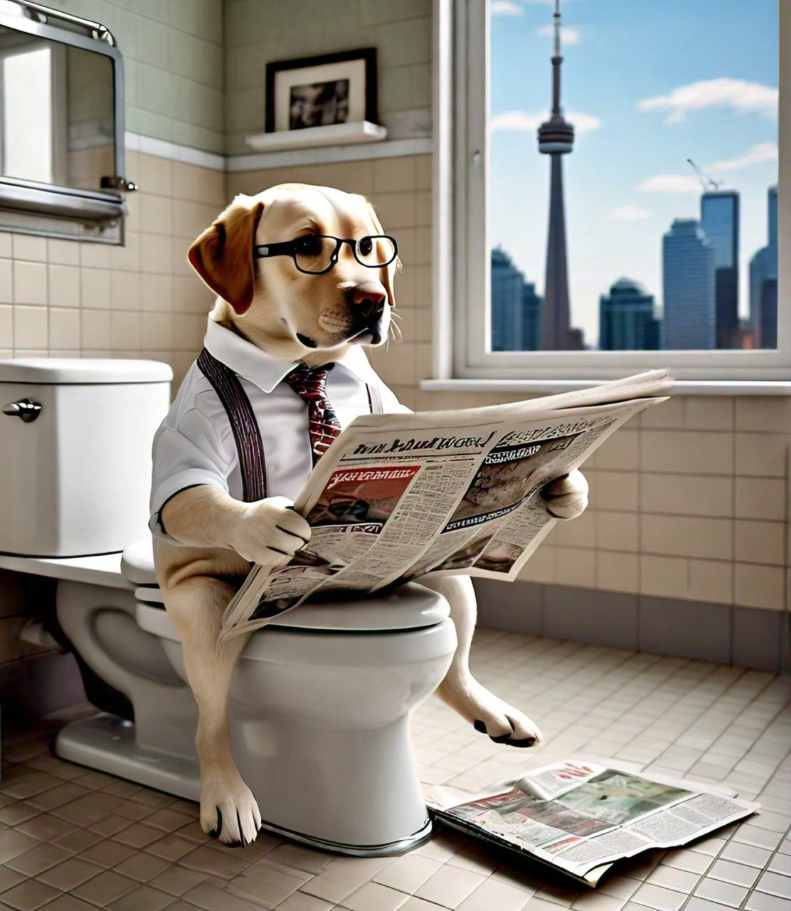 Ontario Dog Photo Print