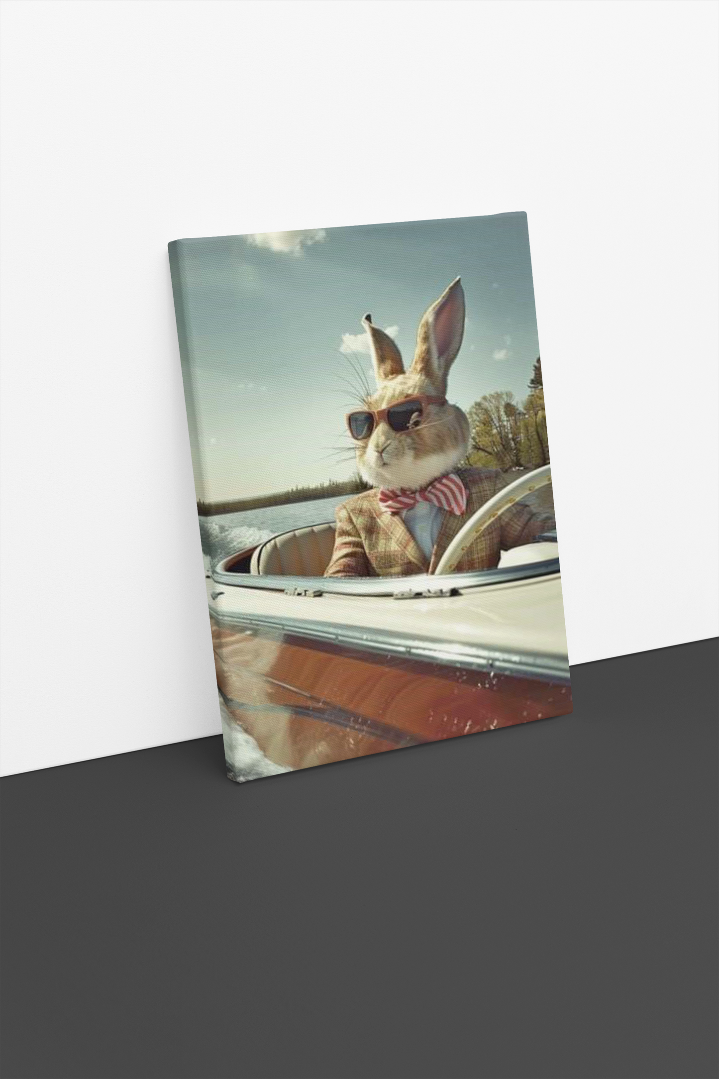 Ontario Bunny Canvas Print