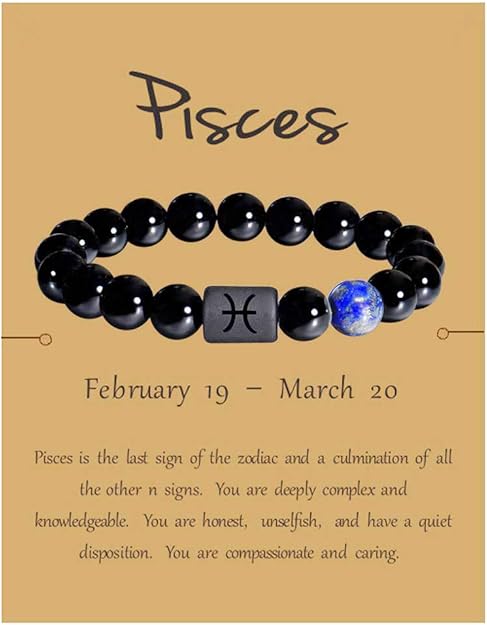 Unisex Stretch Zodiac Bracelet