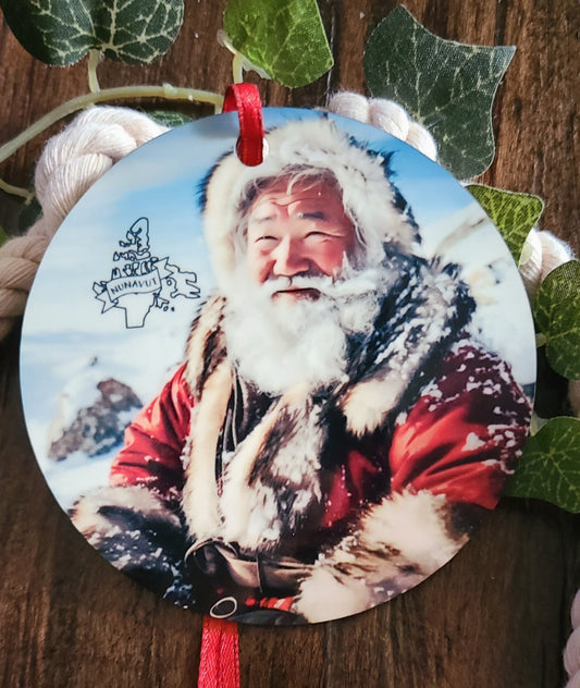Nunavut Santa Tree Ornament