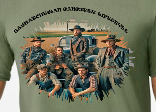 Unisex Saskatchewan Gangster Lifestyle T Shirt