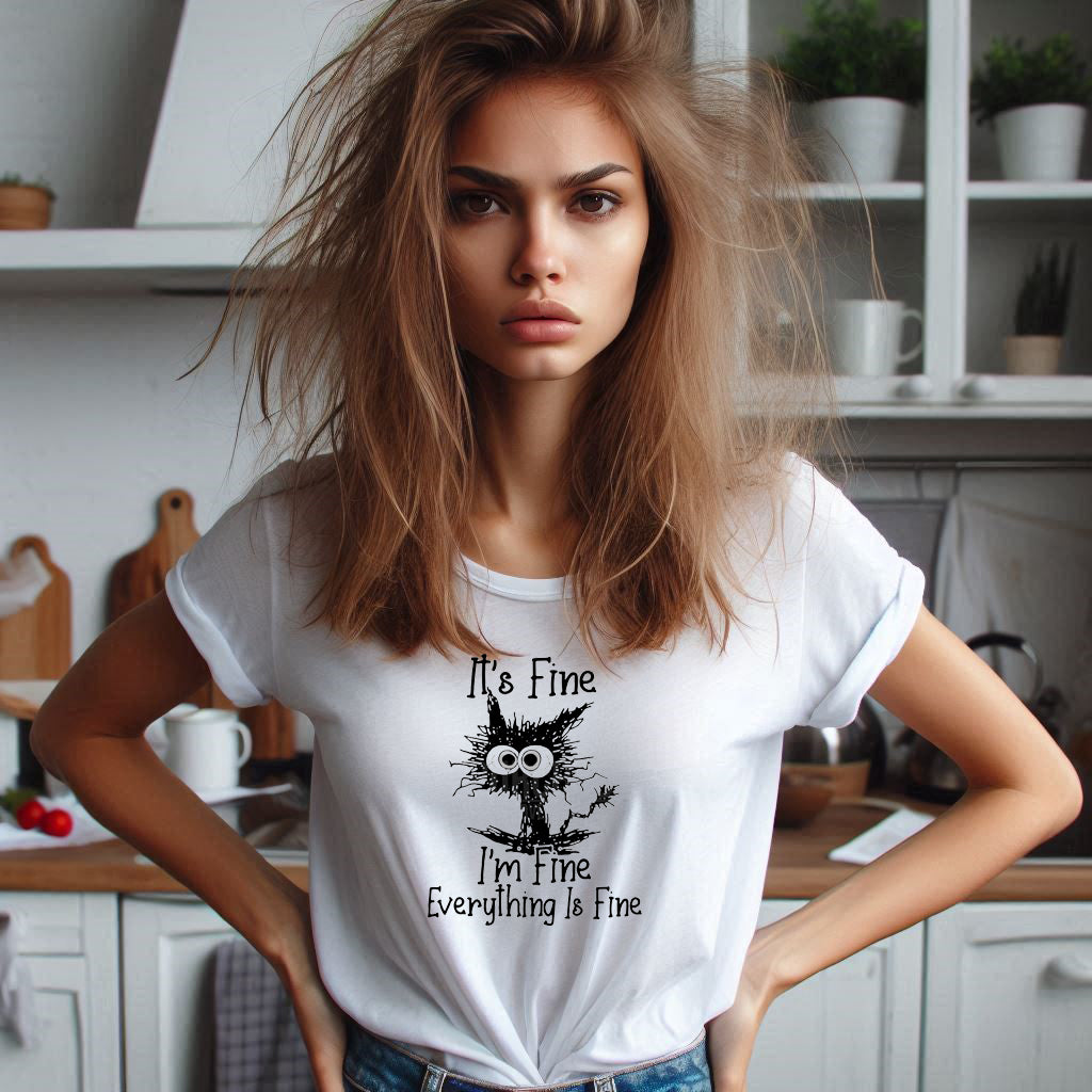 I'm Fine, Everything is Fine T Shirt